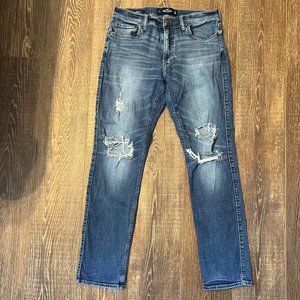 Hollister Skinny Fit Distressed Jeans - Size 32 x 32